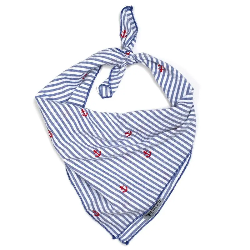 The Worthy Dog | Anchor Bandana 1