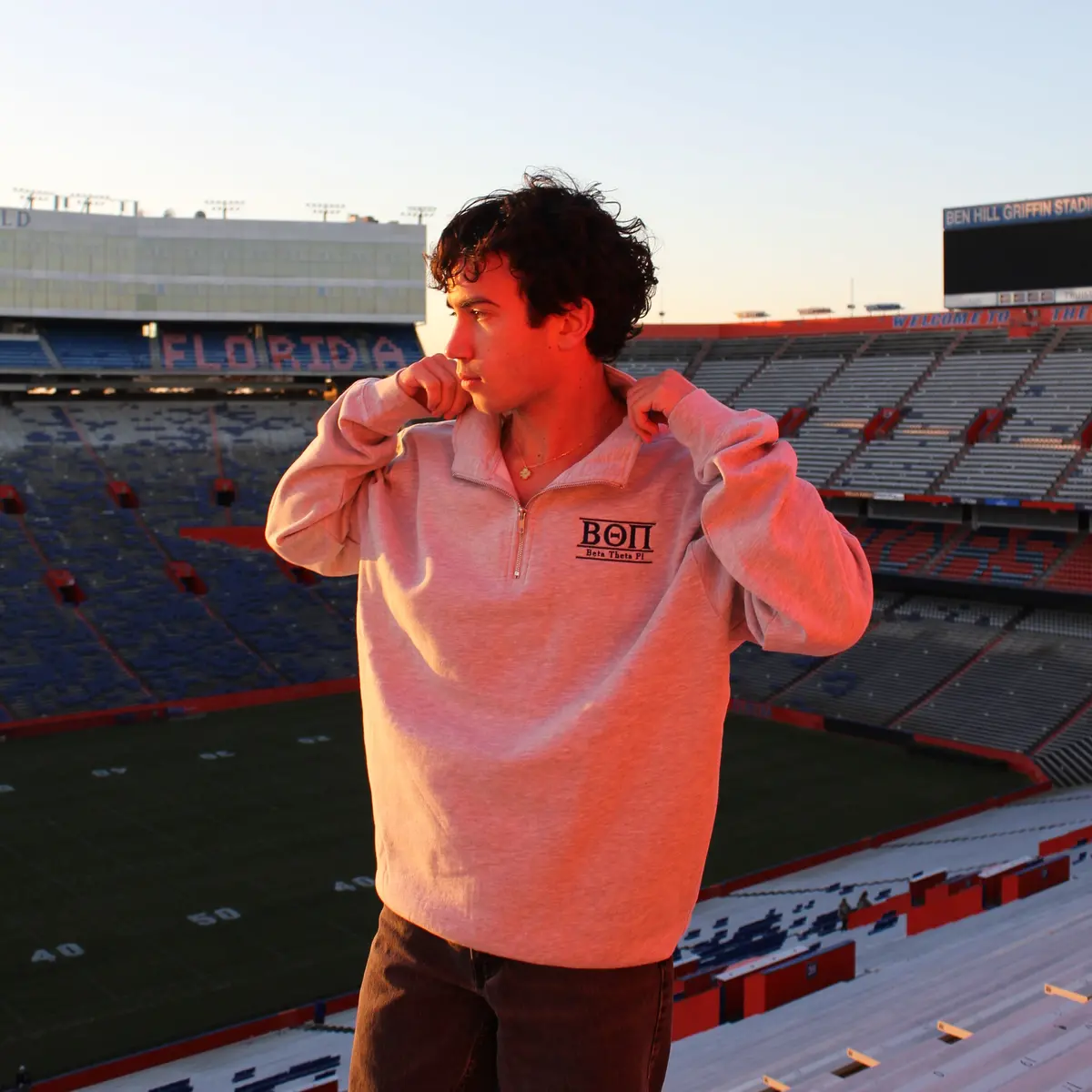Beta Theta Pi Quarter Zip 1