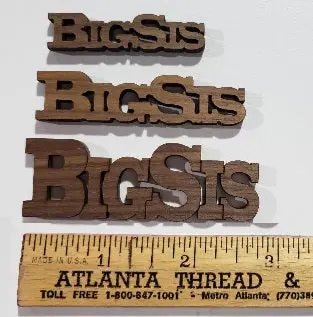 Big Sis Peel-N-Stick Word 1