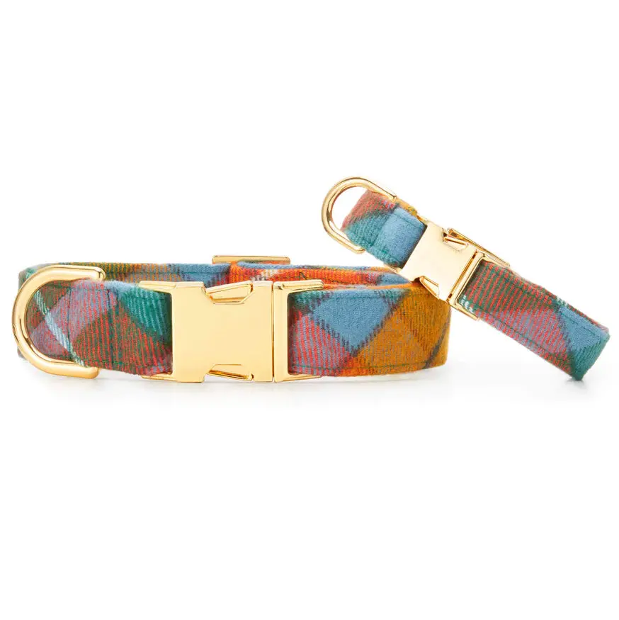 Buchanan Plaid Dog Collar (Made In The Usa) (Final Sale) 3