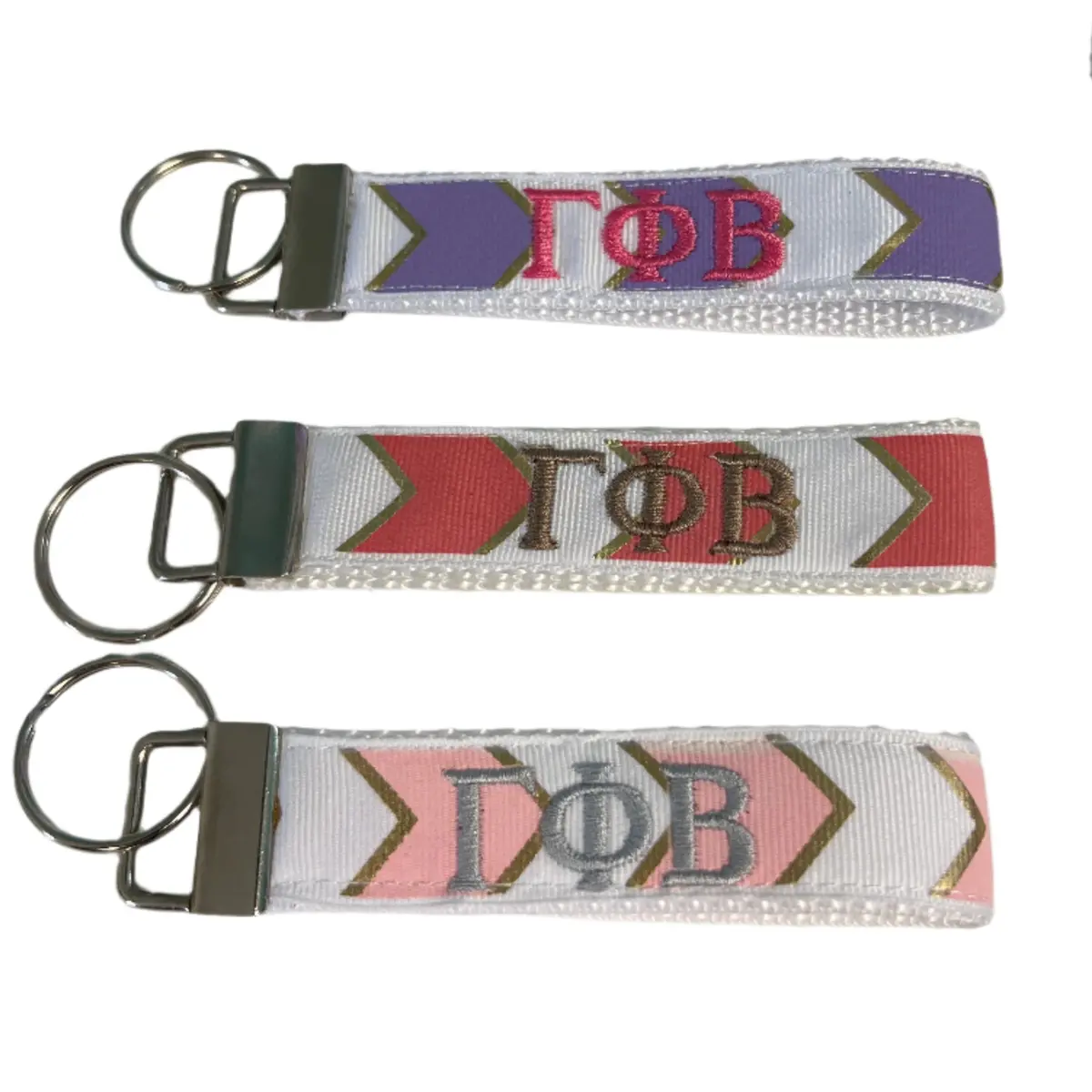 Gamma Phi Beta Fob Keychain 1