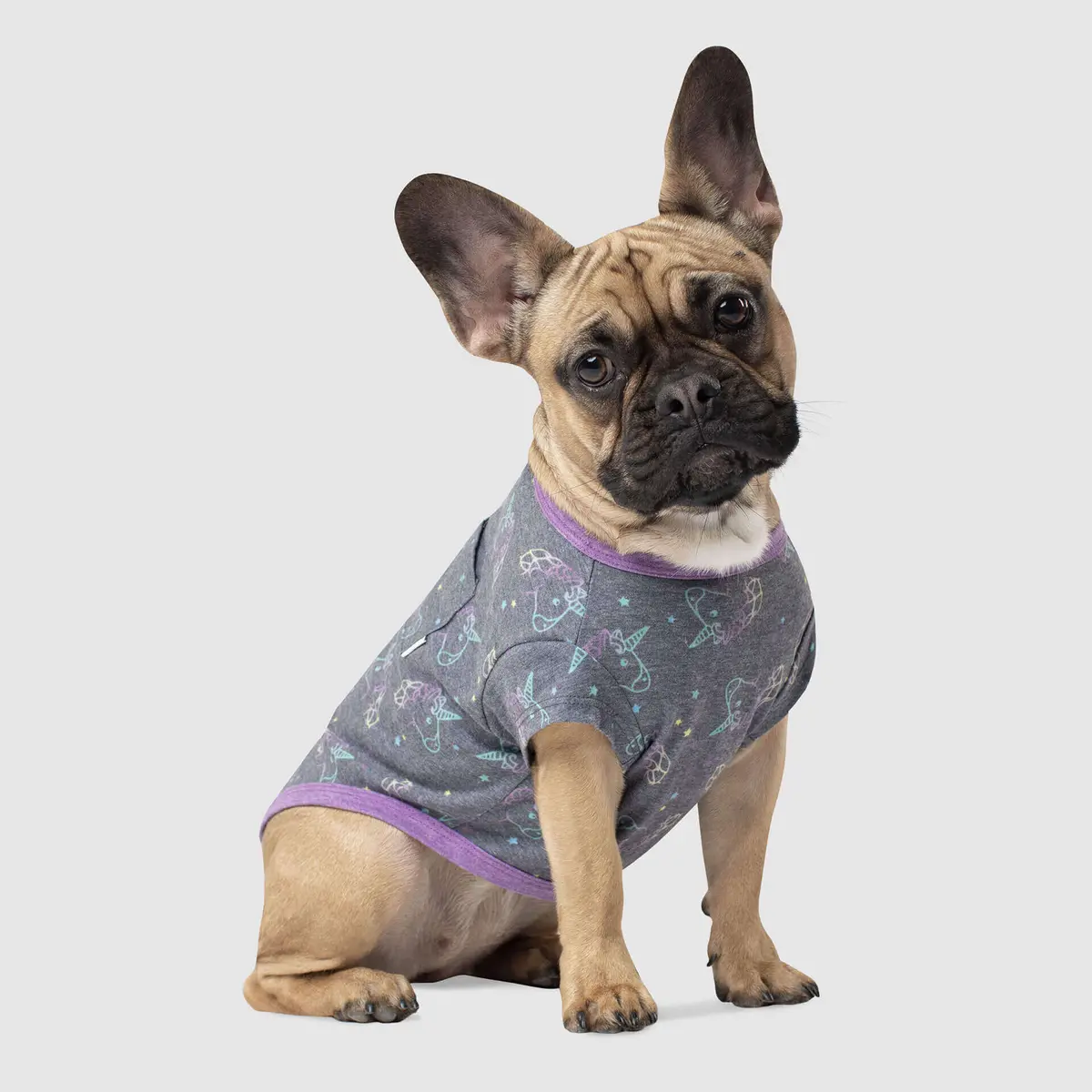 Canada Pooch | Follow Me Tee In Black Unicorn 1
