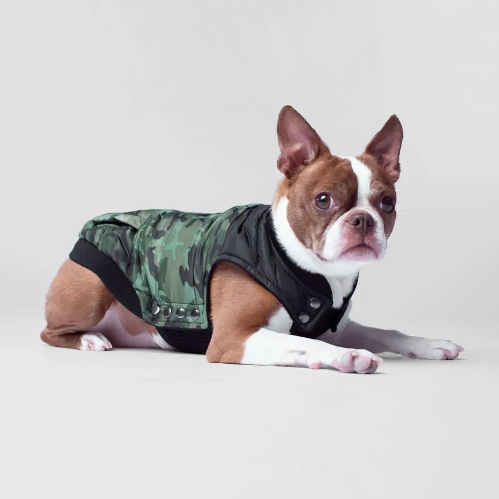 Canada Pooch | Summit Stretch Vest In Camo 1