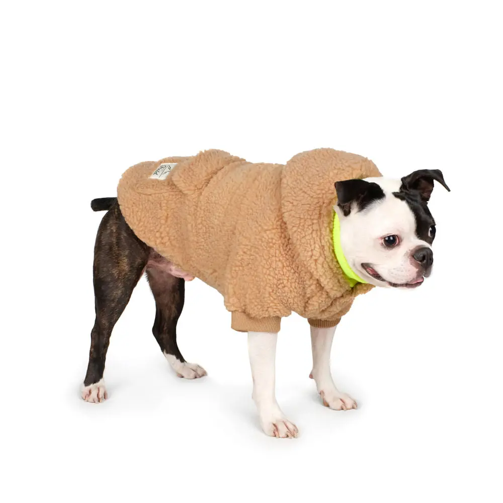 Charlie's Backyard | Dickie Hoodie In Tan 1