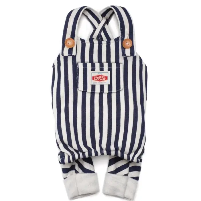 Charlie's Backyard | Donut Overalls In Navy 1