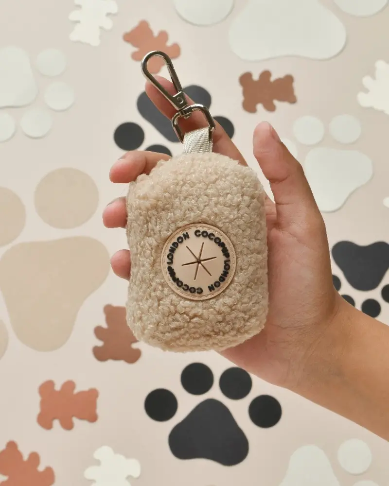 Teddy Poop Bag Holder 1