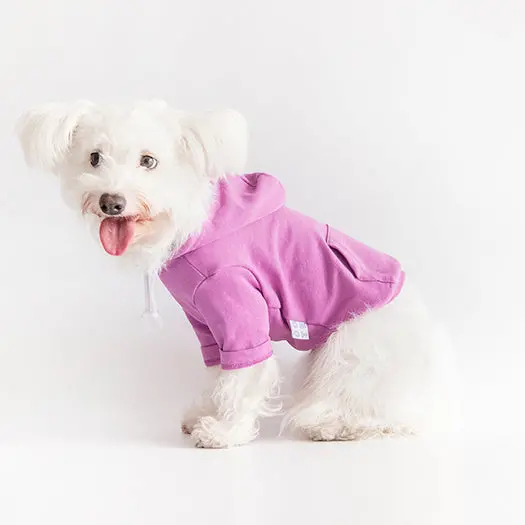 Cote A Cote | Crop Hoodie In Lilac 1