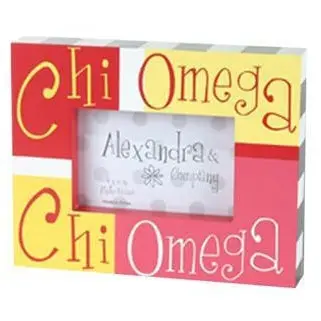 Chi Omega Block Frame 1