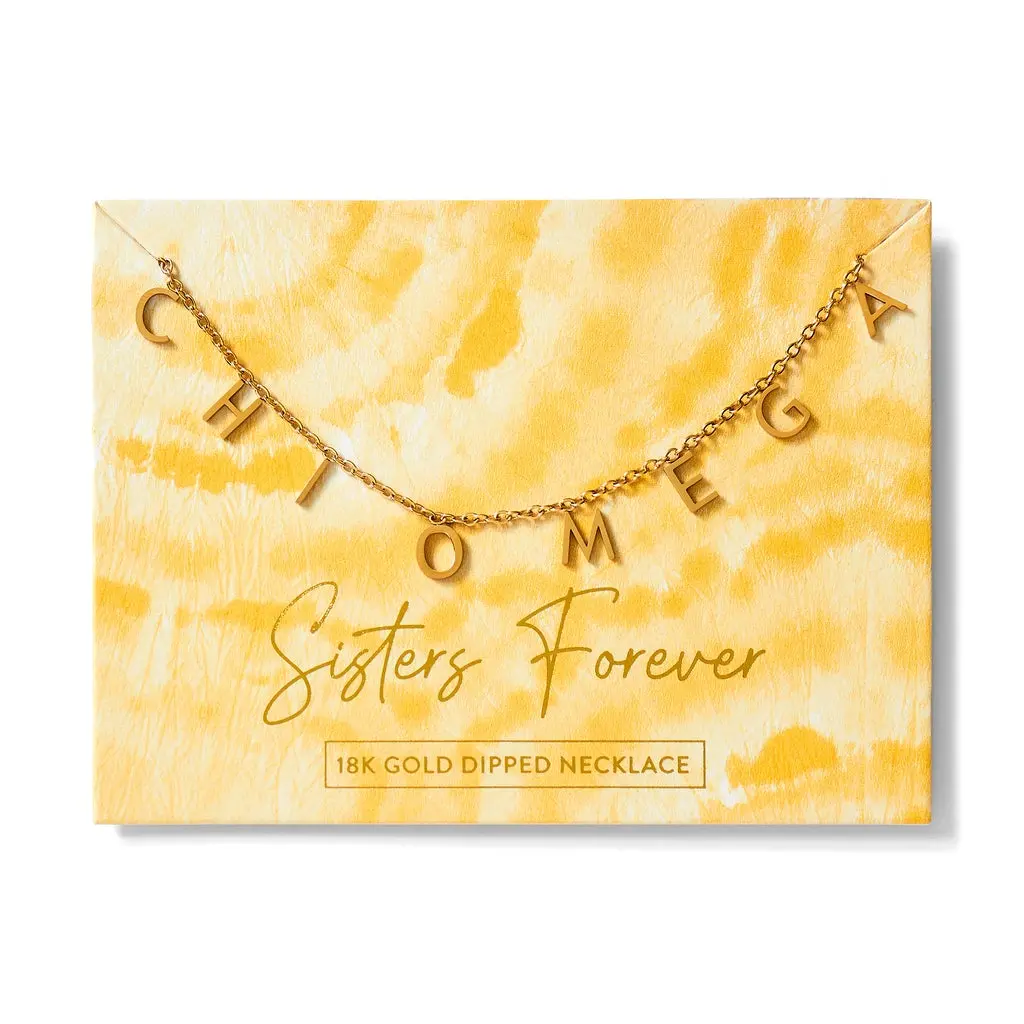 Chi Omega Name Necklace 1