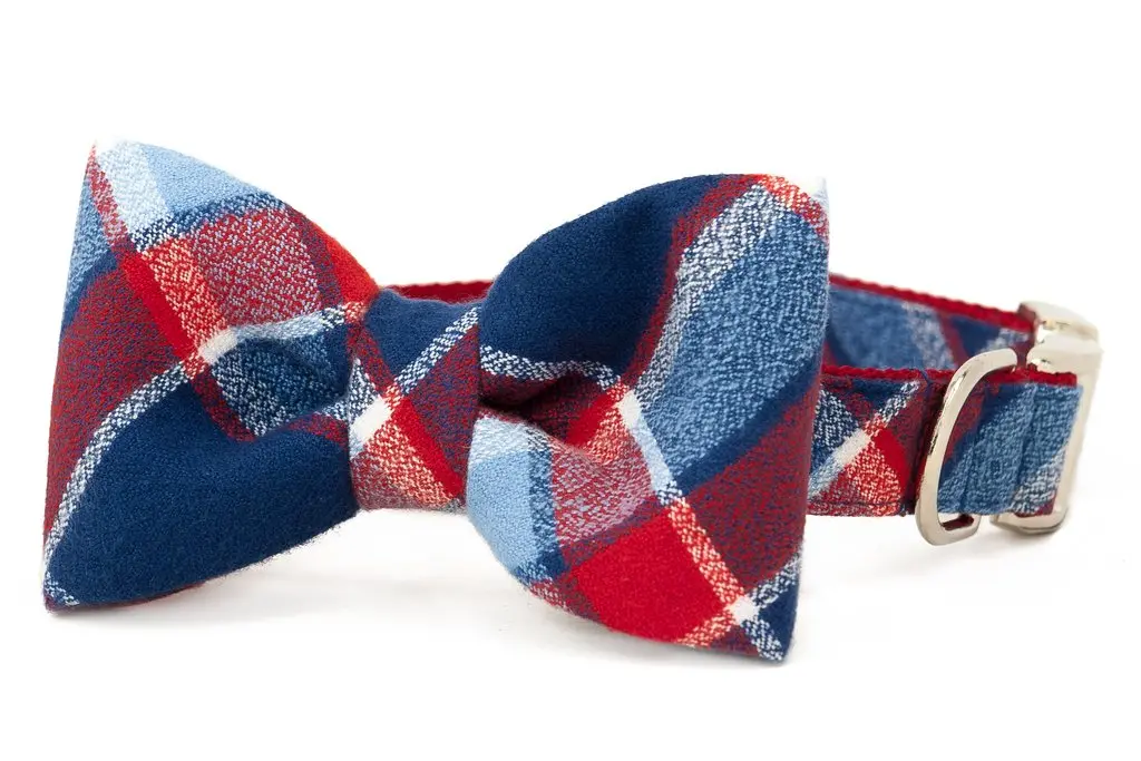 Crew La La | Seaside Flannel Bow Tie 1