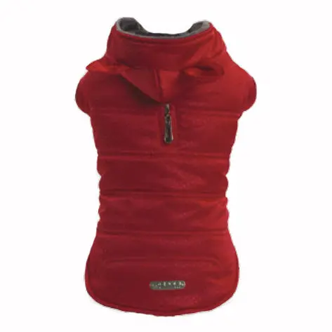Croci | Padded Jacket In Red Satin 1