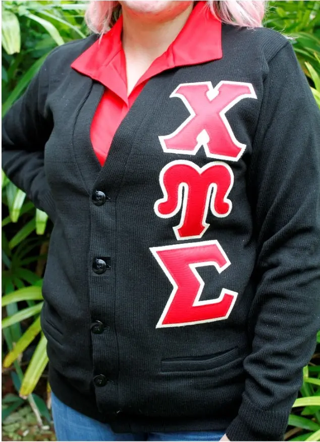 Chi Upsilon Sigma Cardigan 1