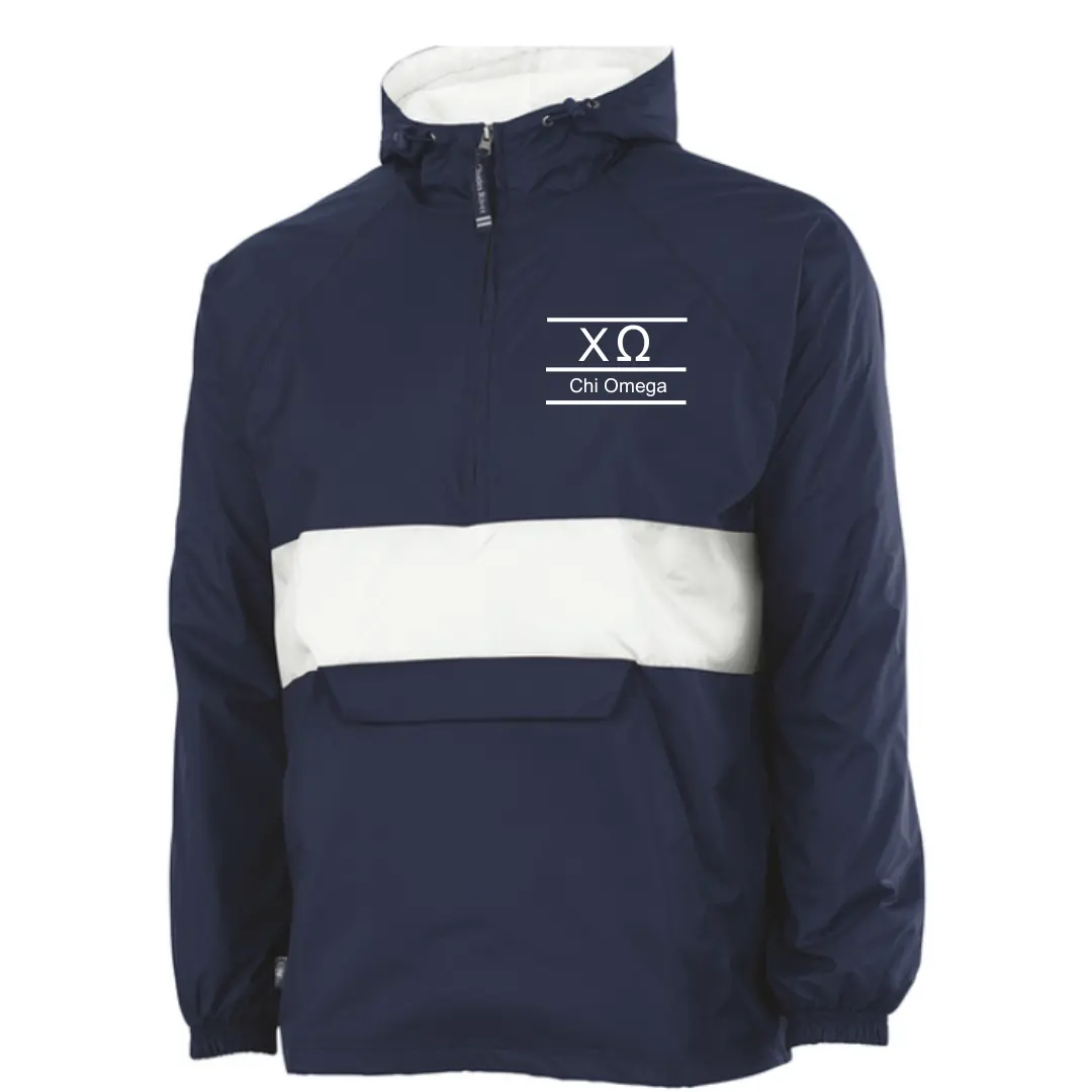 Chi Omega Pullover Anorak 1