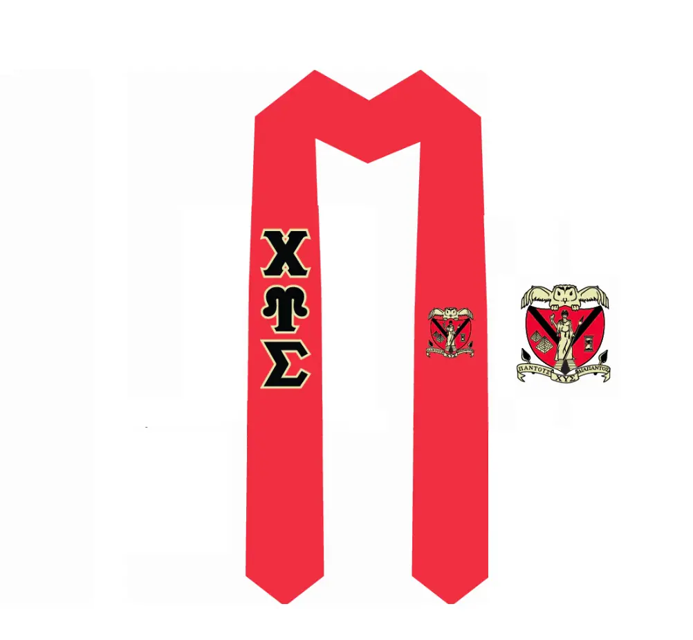 Chi Upsilon Sigma Satin Graduation Stole 1