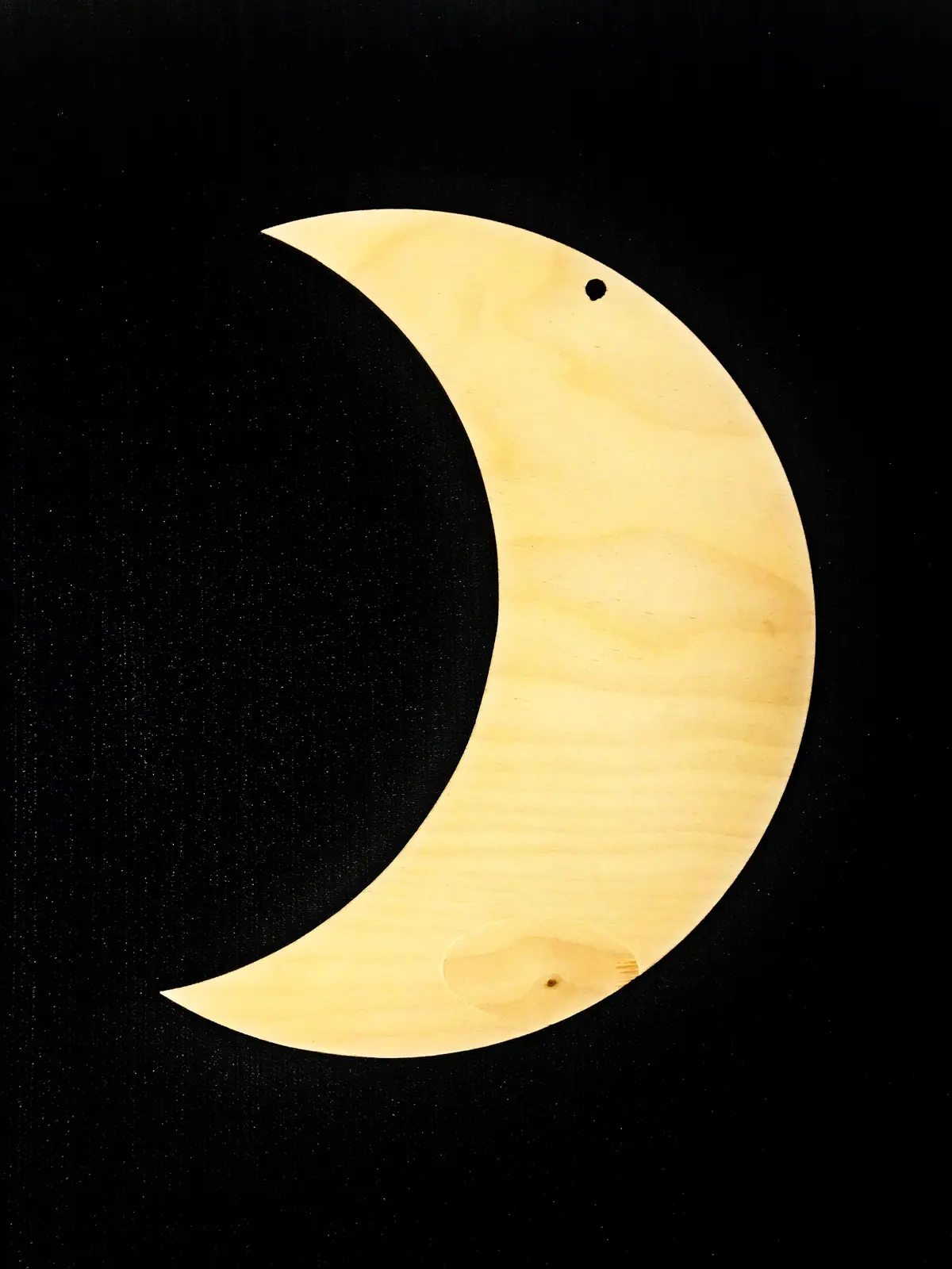 Gamma Phi Beta Crescent Moon Wood Board 1