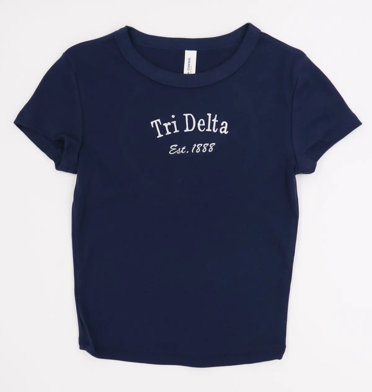 Delta Delta Delta Classic Baby Tee 1
