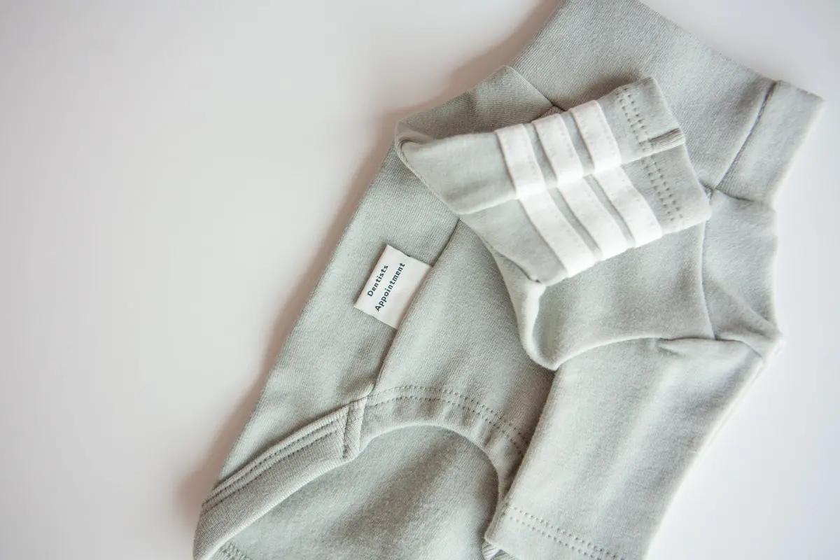 Dentists Appointment | Striped Point Turtleneck In Mint Grey 4