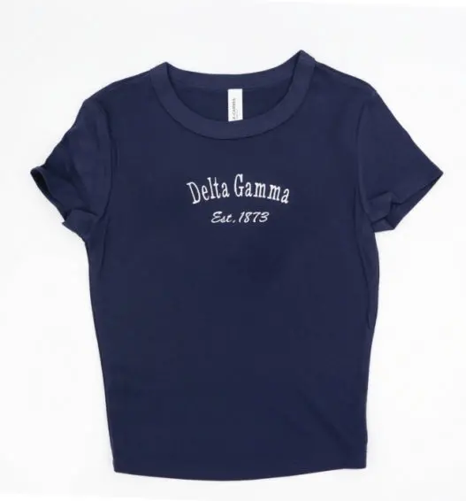 Delta Gamma Classic Baby Tee 1