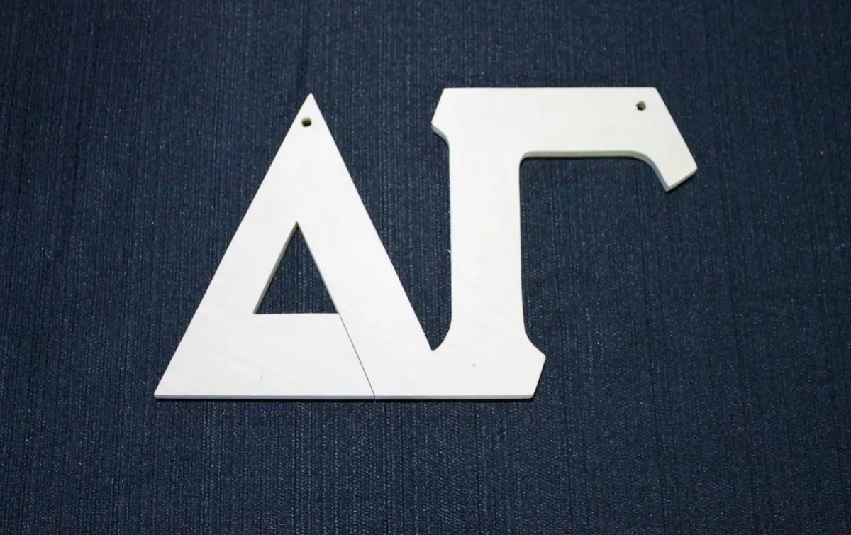 Delta Gamma Wood Door Deck 1