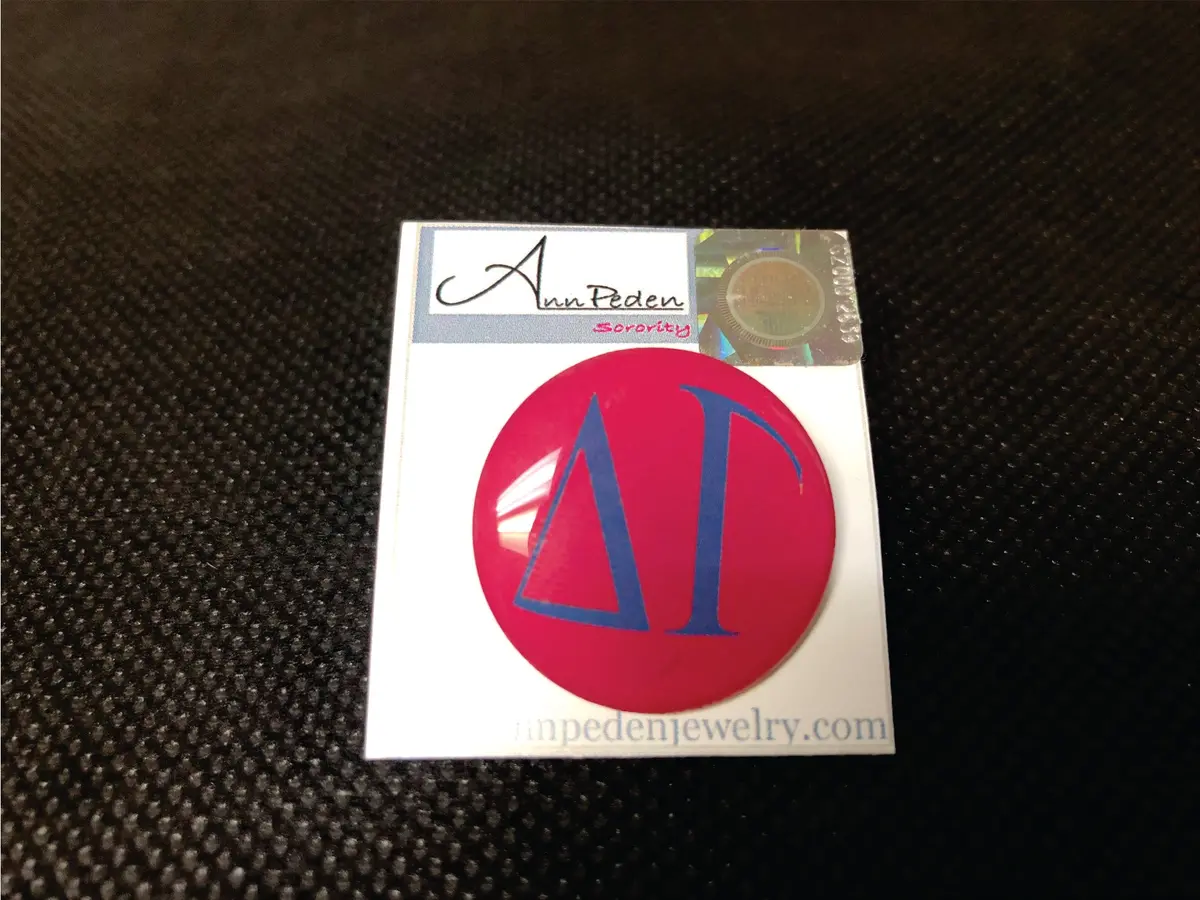 Delta Gamma 1" Printed Button 1