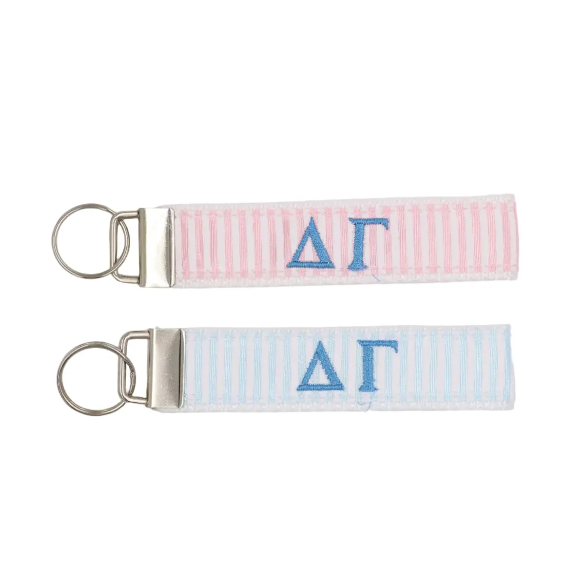 Delta Gamma Pastel Fob Keychain 1