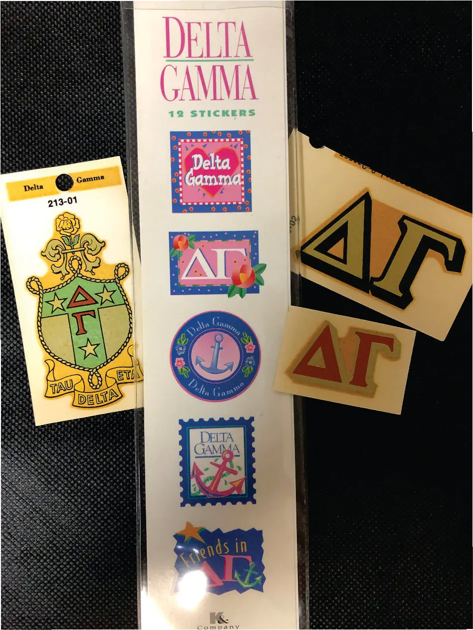 Delta Gamma Decal - Discontinued 1