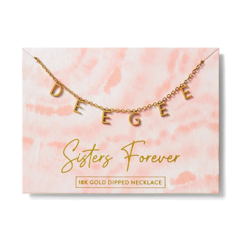 Delta Gamma Name Necklace 1