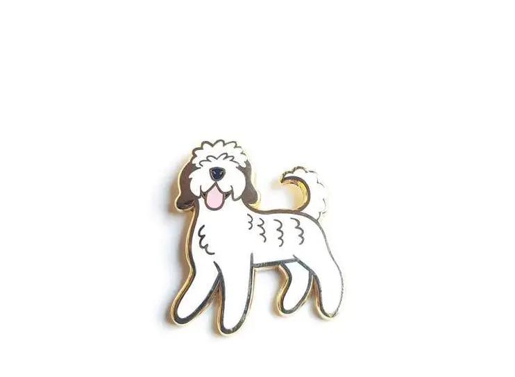 Doggie Drawings | Doodle Enamel Pin 1