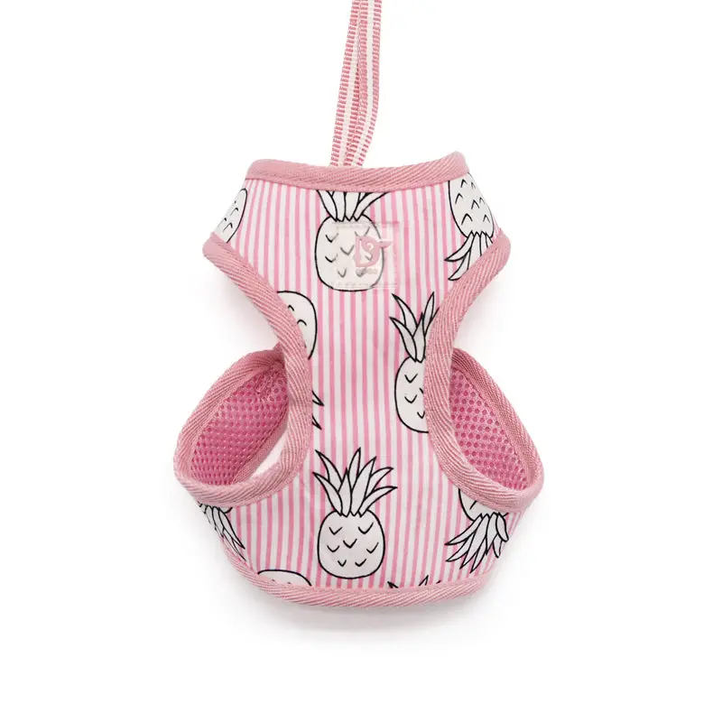 Dogo | Pineapple Harness In Pink 1