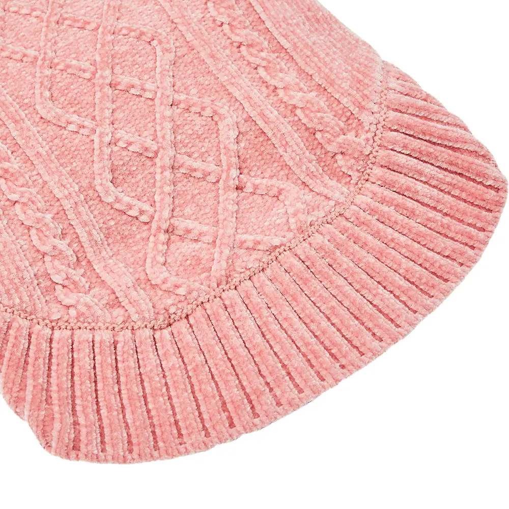 Cozy Chenille Sweater In Dusty Rose (Final Sale) 5