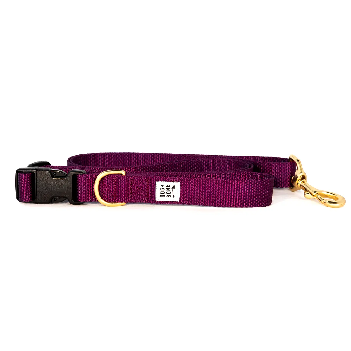 Dog + Bone | Adjustable Leash In Purple 1