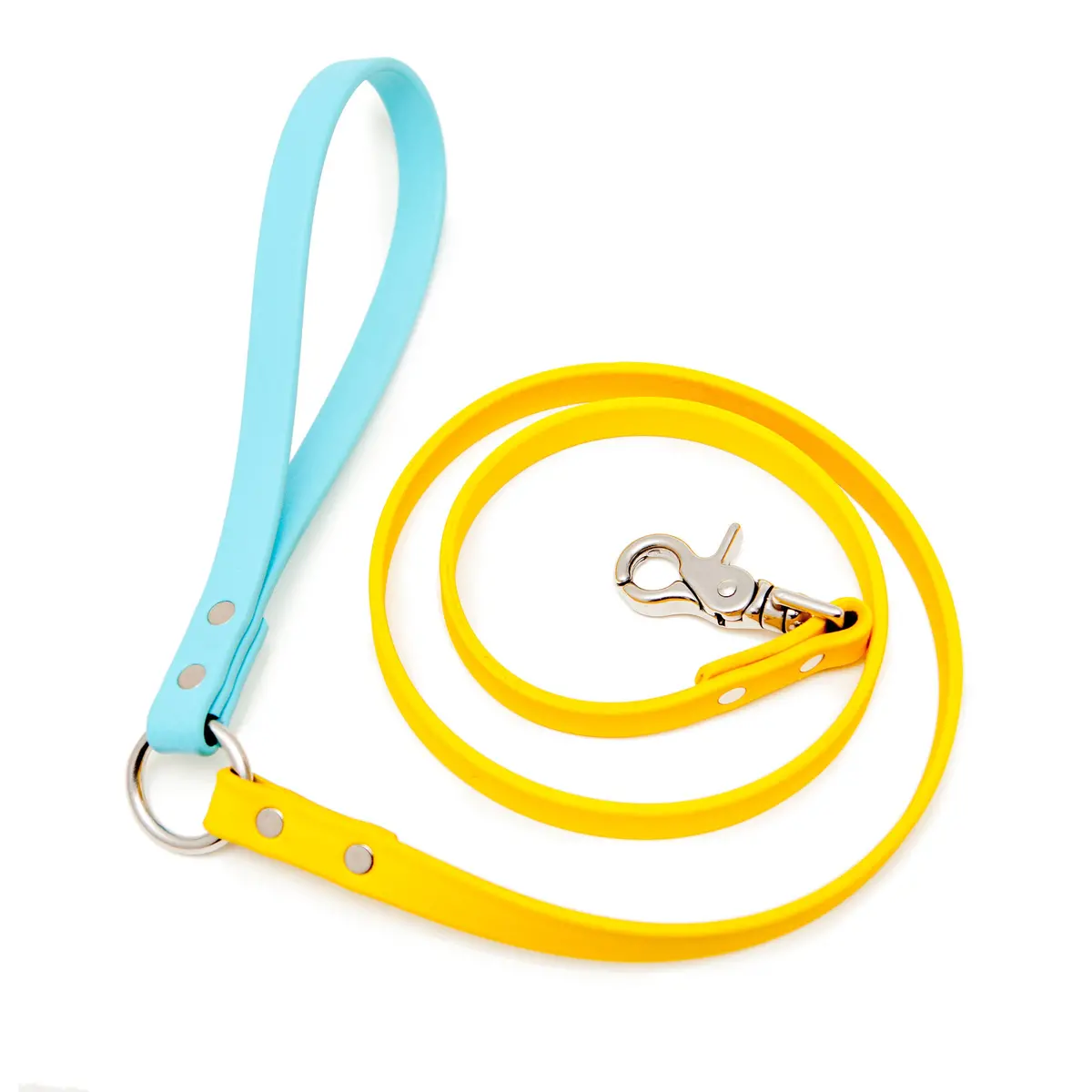 Dog & Co. | City Leash In Yellow And Blue 1