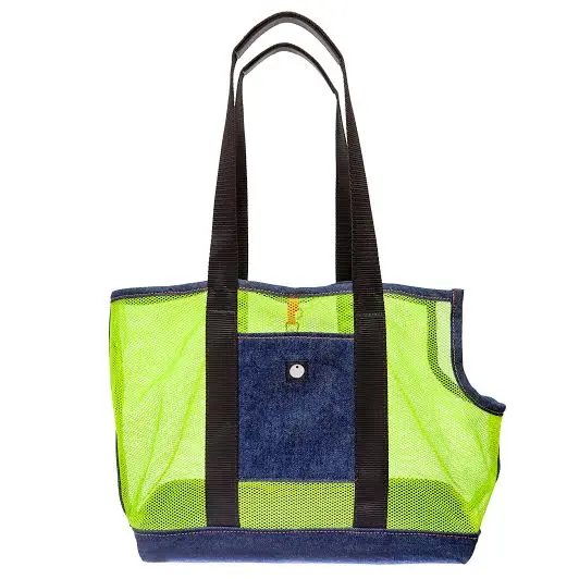 Denim & Mesh Cool Carrier Bag 1