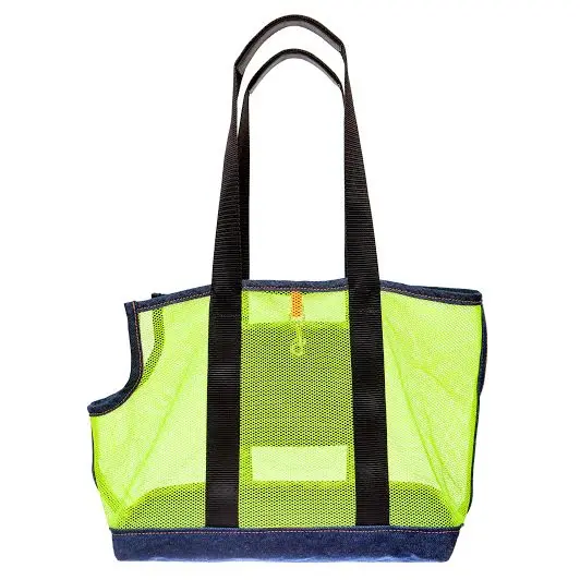 Denim & Mesh Cool Carrier Bag 2