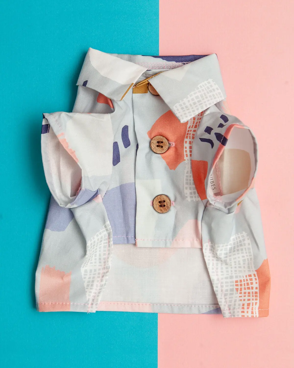 Pop Art Button Down Dog Shirt 1