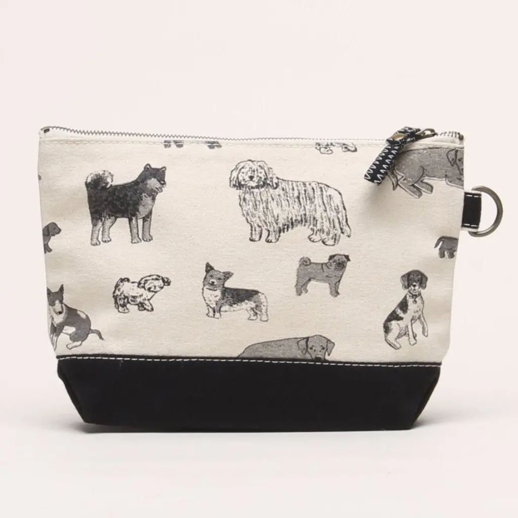 Shore Bags | Dog Print All Purpose Pouch 1