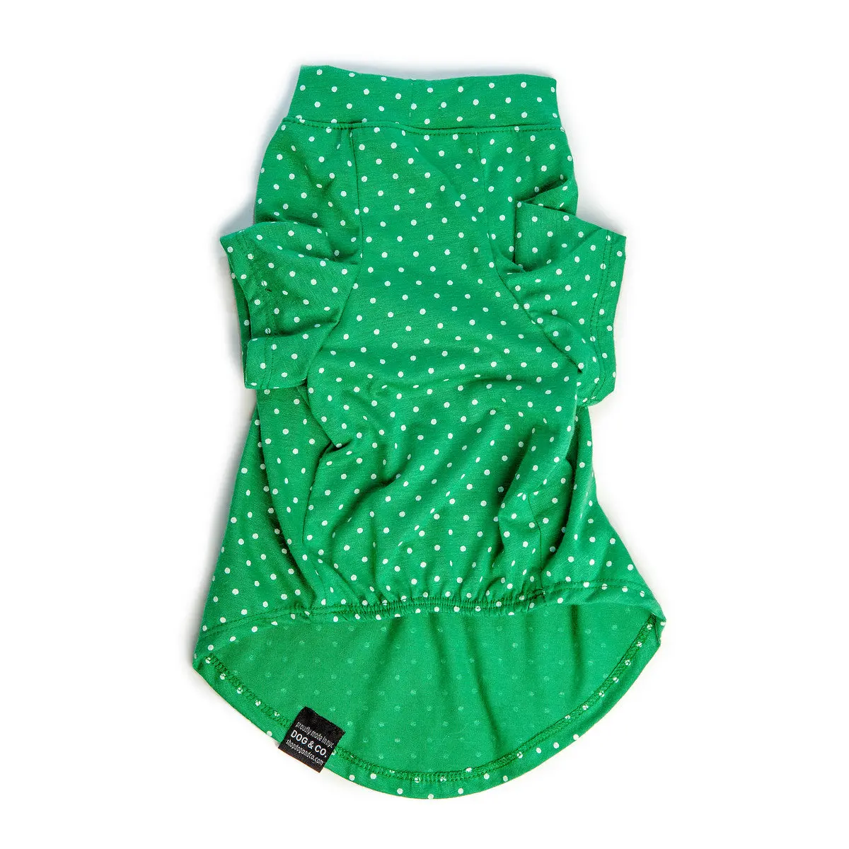 Dog & Co. | Perfect T In Kelly Green Dot 2