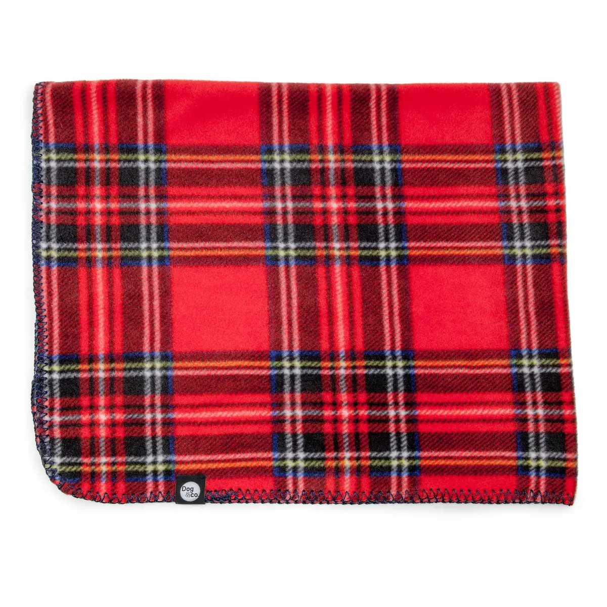 Red Tartan Plaid Fleece Blanket (Final Sale) 1