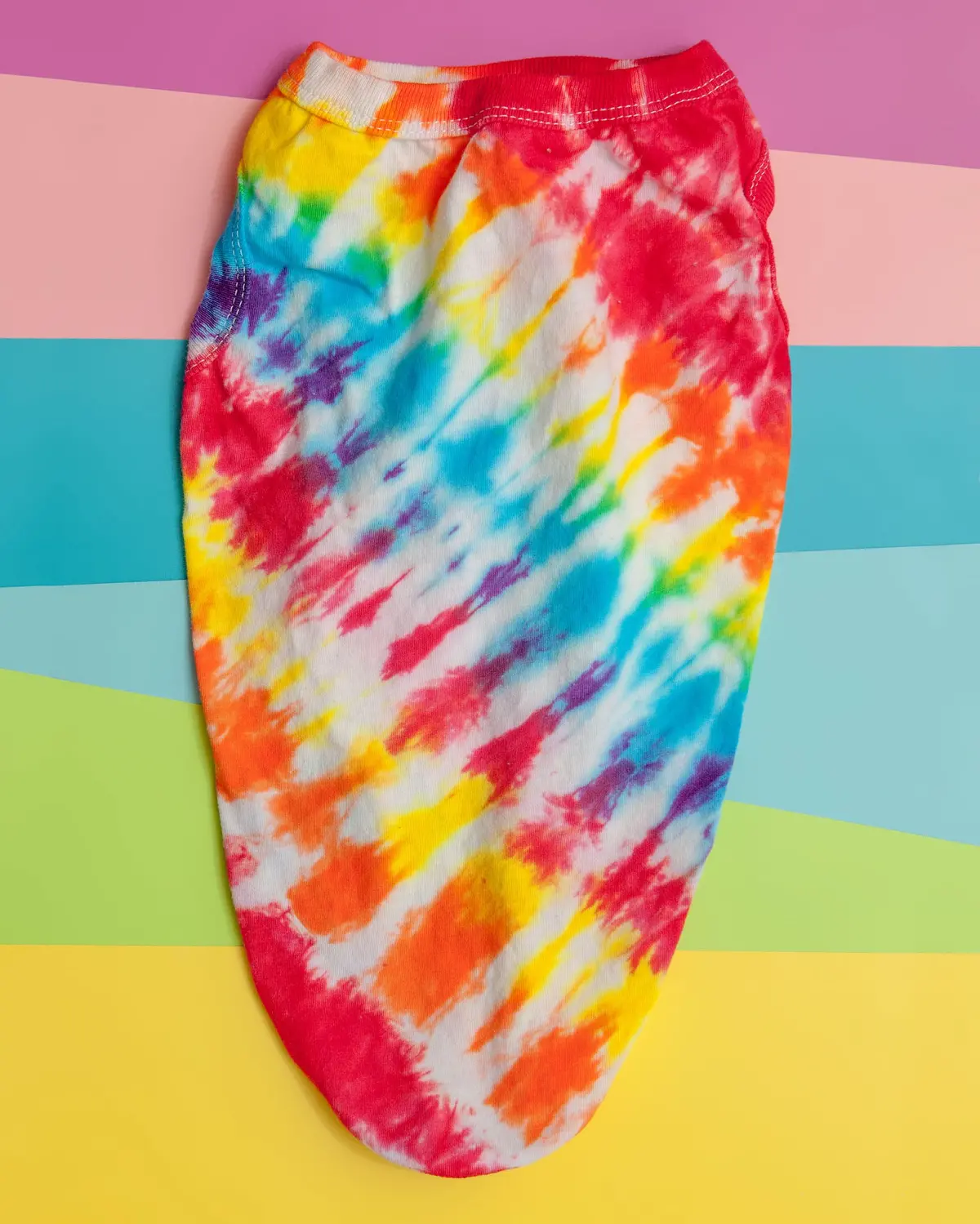 Summer Vibes Rainbow Tie-Dye Tank Top (Final Sale) 1