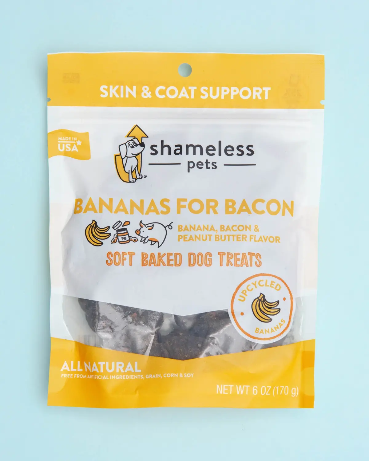 Bananas For Bacon Soft Baked Upcycled Dog Treats 1