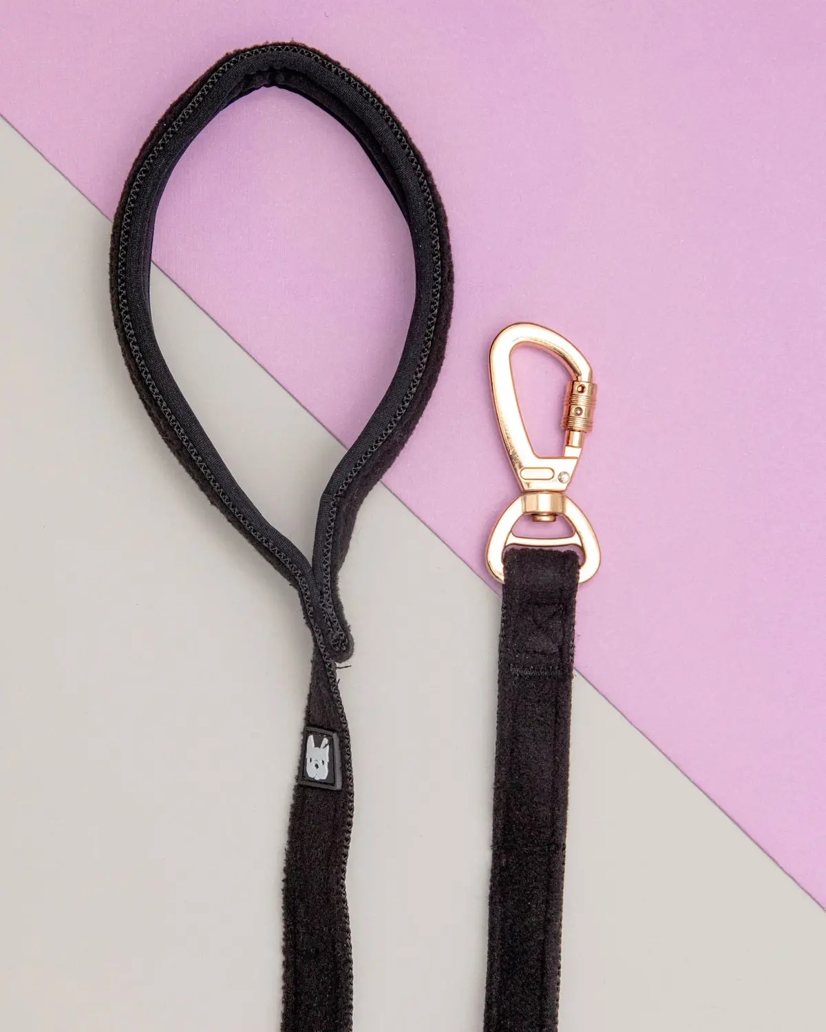 Aquafleece Water Repellant Dog Leash In Black (Final Sale) 1