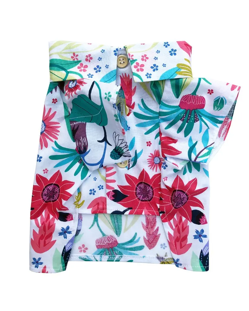 Dog Threads | Blossom Bbq Shirt 1