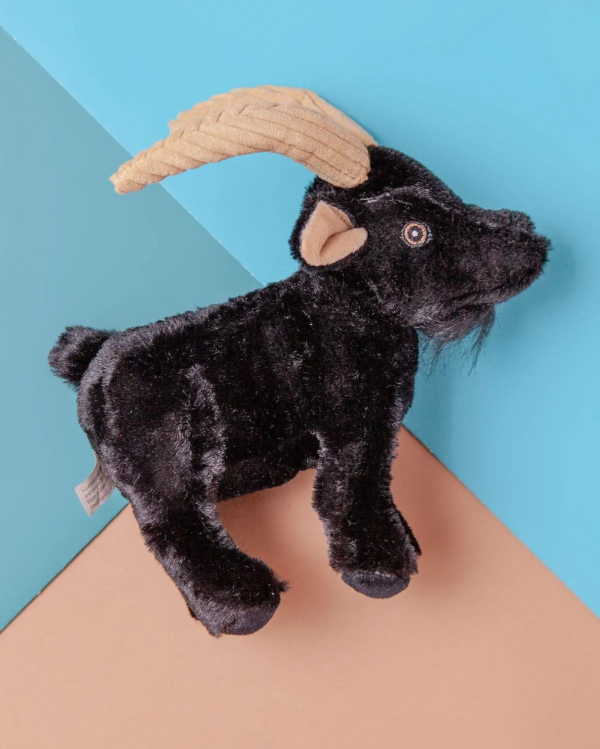 Billy Goat The Barnyard Baller Plush 2-In-1 Dog Toy 1