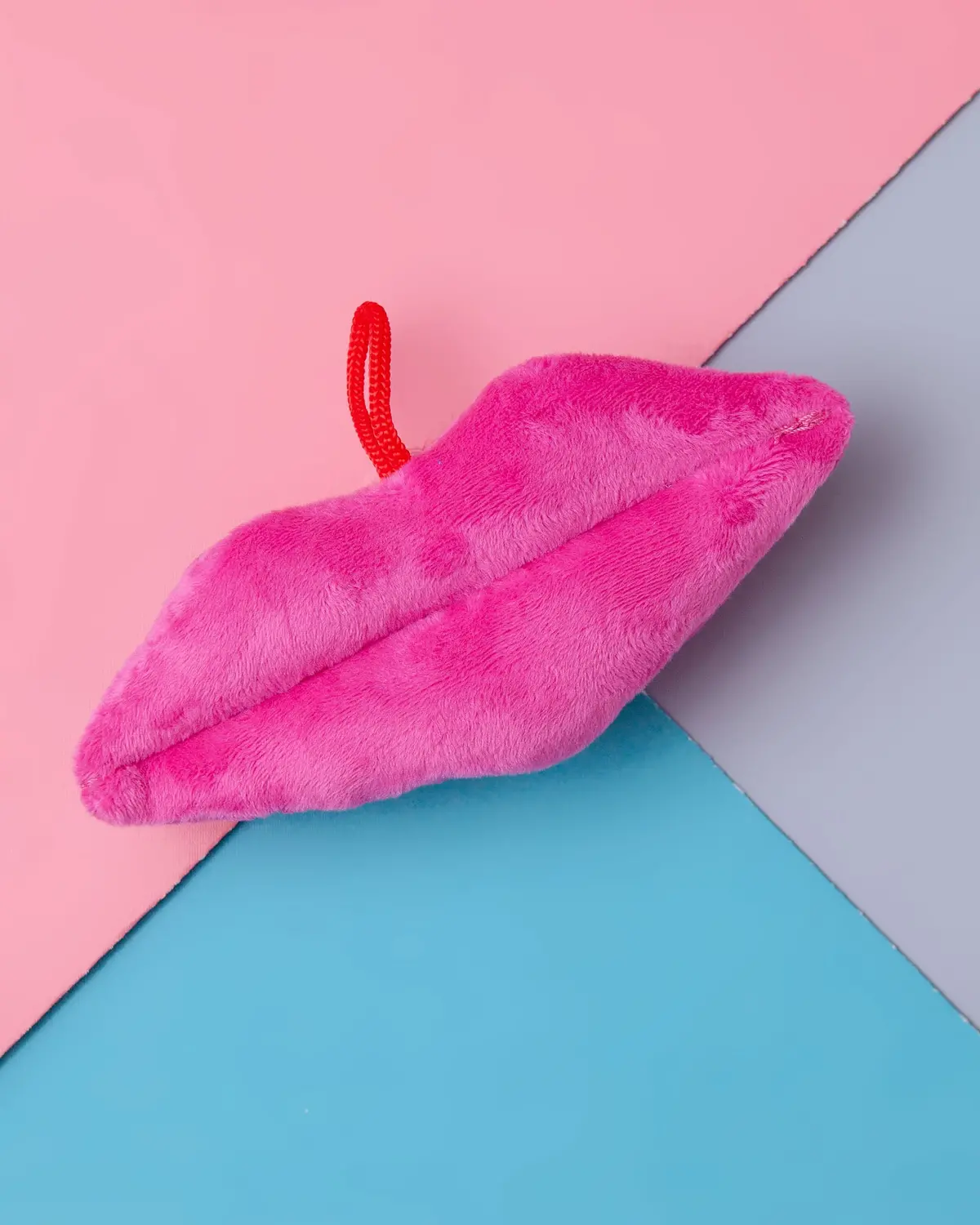Hot Lips Plush Dog Toy (Small) (Final Sale) 1