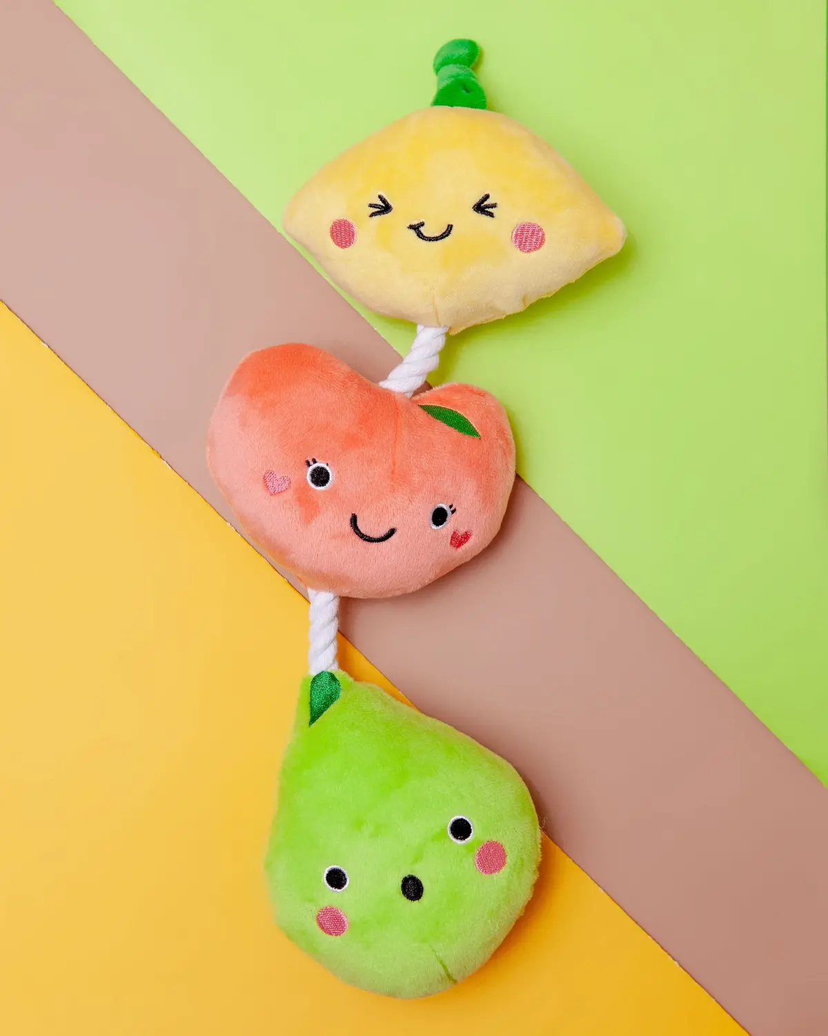 Fruit-On-A-Rope Dog Toy 1