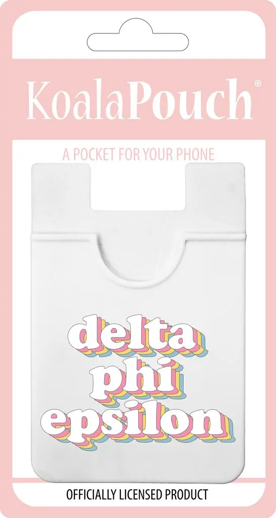 Delta Phi Epsilon Retro Koala Pouch 1