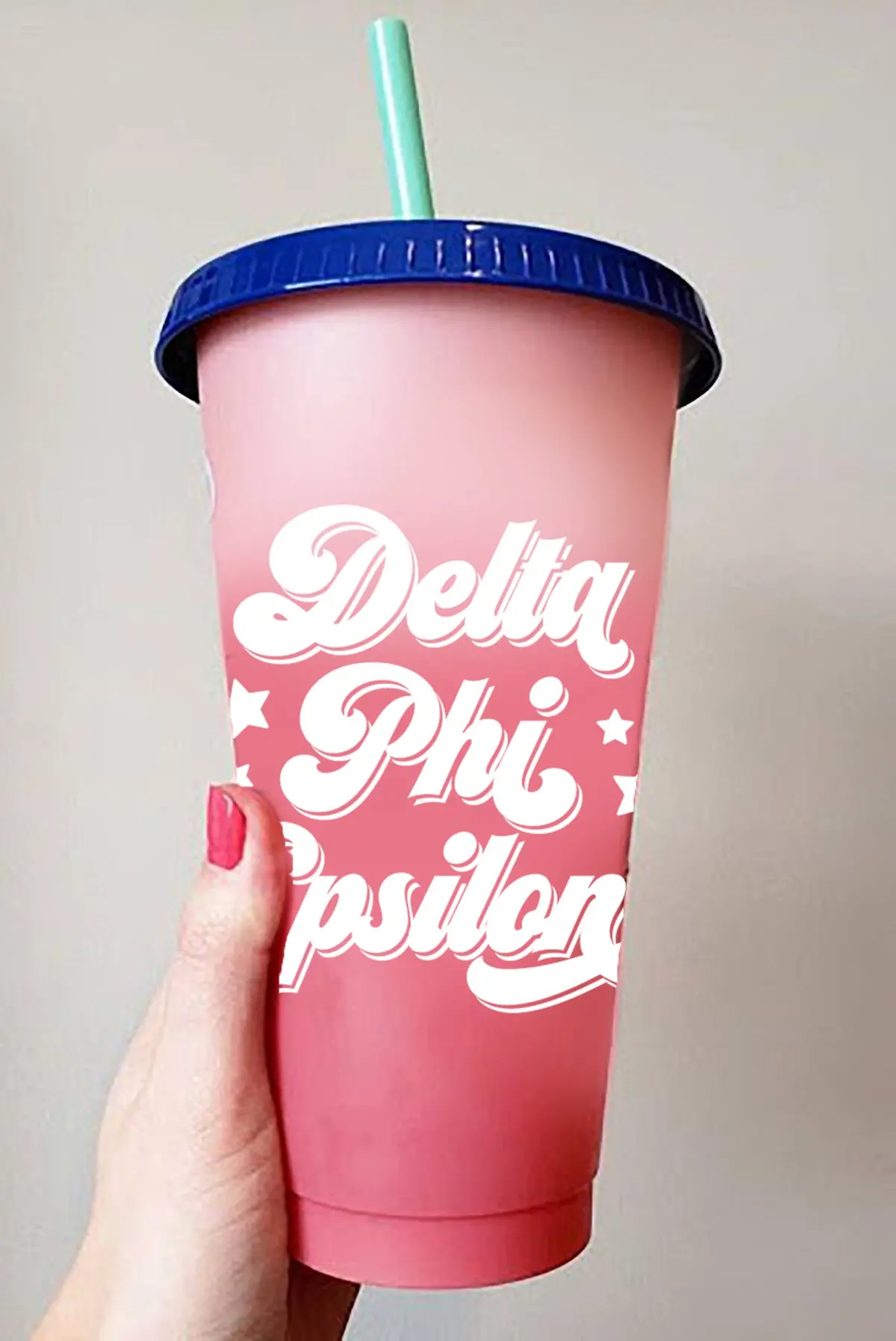Delta Phi Epsilon Color Changing Cup 1