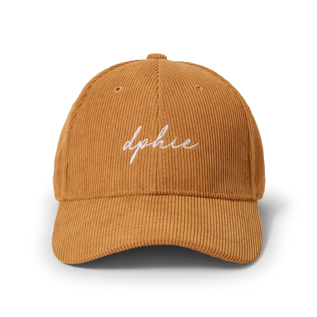 Delta Phi Epsilon Embroidered Corduroy Hat 1