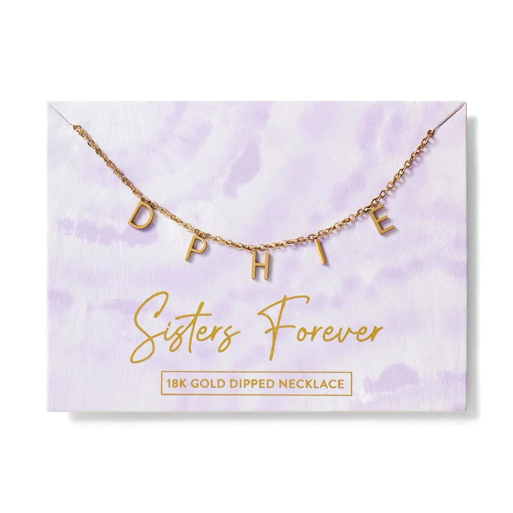 Delta Phi Epsilon Name Necklace 1