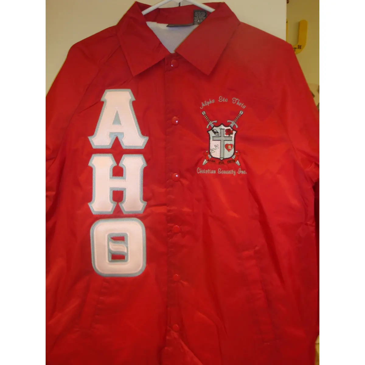 Alpha Eta Theta Standard Crossing Line Jacket 1